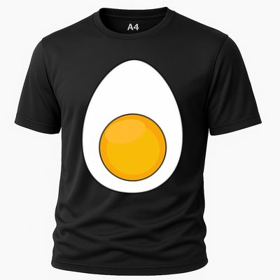 Lazy Halloween Costume Devil Horns Food Lover Deviled Egg Cooling Performance Crew T-Shirt