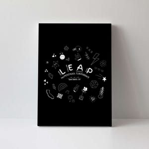 Leap Homeschool Conference Merch White Print Canvas