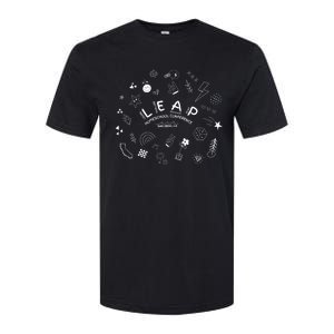 Leap Homeschool Conference Merch White Print Softstyle CVC T-Shirt