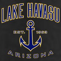 Lake Havasu Cool Gift And 7 Panel Mesh Trucker Snapback Hat
