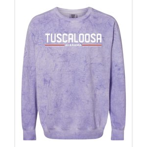 Loving Home City Tuscaloosa Alabama Colorblast Crewneck Sweatshirt