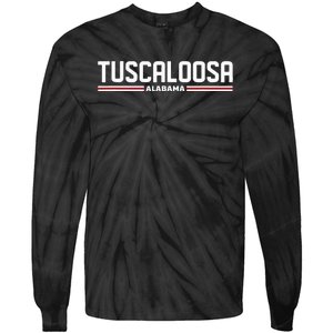 Loving Home City Tuscaloosa Alabama Tie-Dye Long Sleeve Shirt