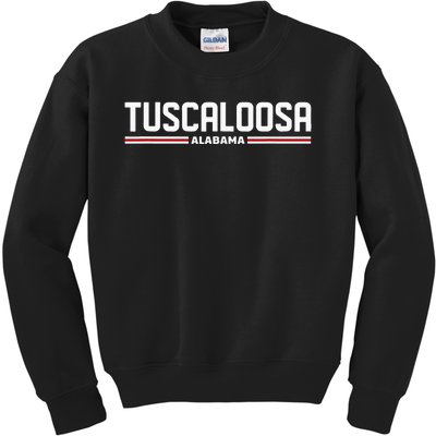 Loving Home City Tuscaloosa Alabama Kids Sweatshirt