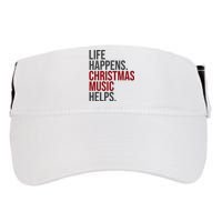 Life Happens Christmas Music Helps Adult Drive Performance Visor