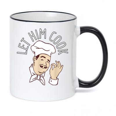 Let Him Cook Meme 11oz Black Color Changing Mug