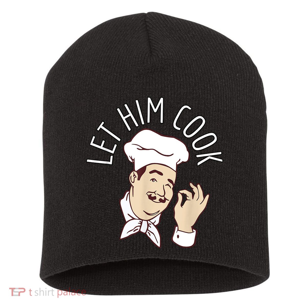 Let Him Cook Meme Short Acrylic Beanie