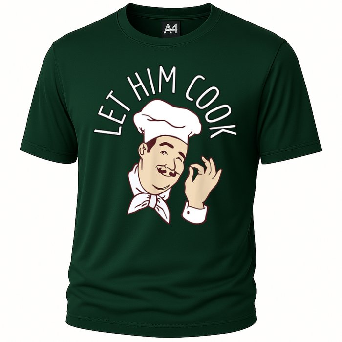 Let Him Cook Meme Cooling Performance Crew T-Shirt