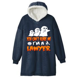 Lawyer Halloween Costume Meaningful Gift You Cant Scare Me Im A Lawyer Gift Hooded Wearable Blanket