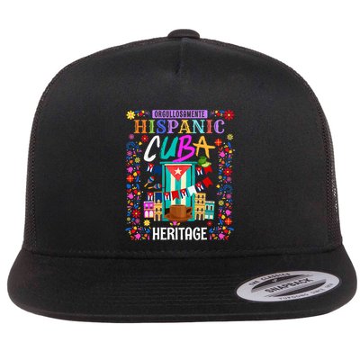 Latin Heritage Cuban Flag Outfit Idea For Women & Cuba Flag Flatbill Hat