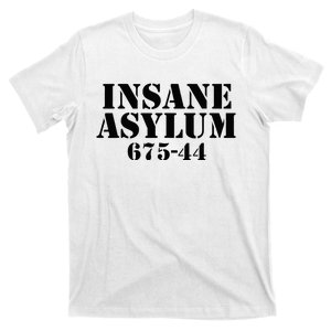 Lazy Halloween Costume Funny Asylum Prison Inmate  T-Shirt