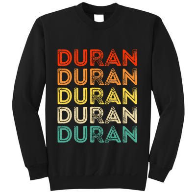 Love Heart D.U.R.A.N Vintage Style Black D.U.R.A.N Sweatshirt