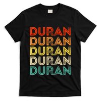 Love Heart D.U.R.A.N Vintage Style Black D.U.R.A.N T-Shirt