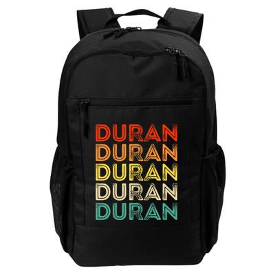 Love Heart D.U.R.A.N Vintage Style Black D.U.R.A.N Backpack