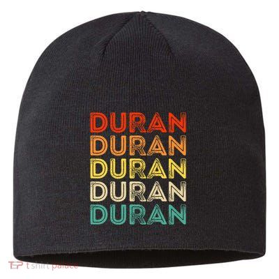 Love Heart D.U.R.A.N Vintage Style Black D.U.R.A.N Sustainable Beanie