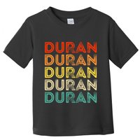 Love Heart D.U.R.A.N Vintage Style Black D.U.R.A.N Toddler T-Shirt
