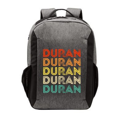 Love Heart D.U.R.A.N Vintage Style Black D.U.R.A.N Vector Backpack