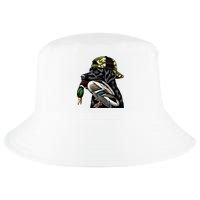Labrador Hunting Dog With Duck Hello Hunting Season Cool Comfort Performance Bucket Hat