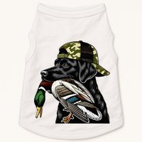 Labrador Hunting Dog With Duck Hello Hunting Season Doggie Tank