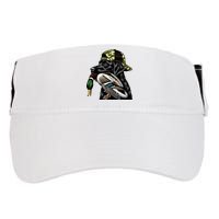 Labrador Hunting Dog With Duck Hello Hunting Season Adult Drive Performance Visor