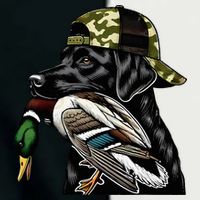 Labrador Hunting Dog With Duck Hello Hunting Season Infant Baby Jersey Bodysuit