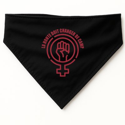 La Honte Doit Changer De Camp Feminist Gisele Pelicot Quote USA-Made Doggie Bandana