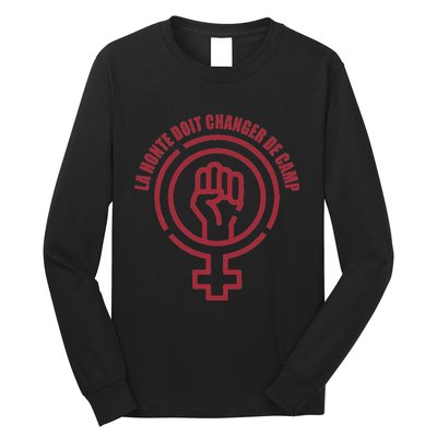 La Honte Doit Changer De Camp Feminist Gisele Pelicot Quote Long Sleeve Shirt