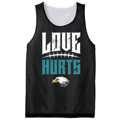 Love Hurts Distressed Mesh Reversible Basketball Jersey Tank