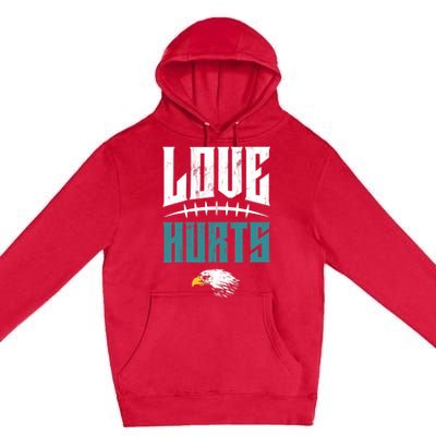 Love Hurts Distressed Premium Pullover Hoodie