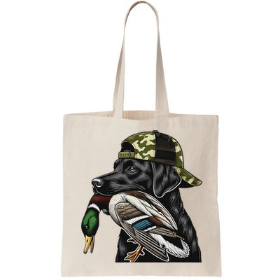 Labrador Hunting Dog With Duck Hello Hunting Season Bag