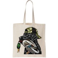 Labrador Hunting Dog With Duck Hello Hunting Season Bag