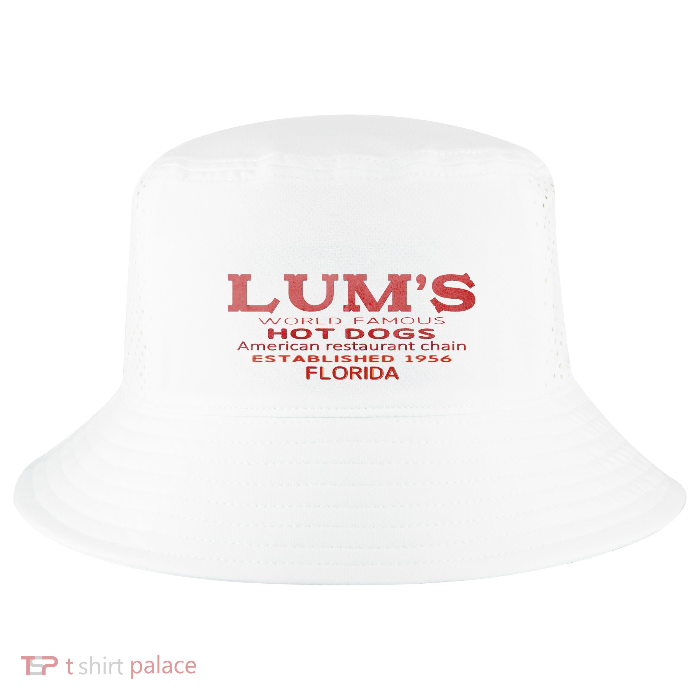 Lum Hot Dogs Florida 1956 Cool Comfort Performance Bucket Hat