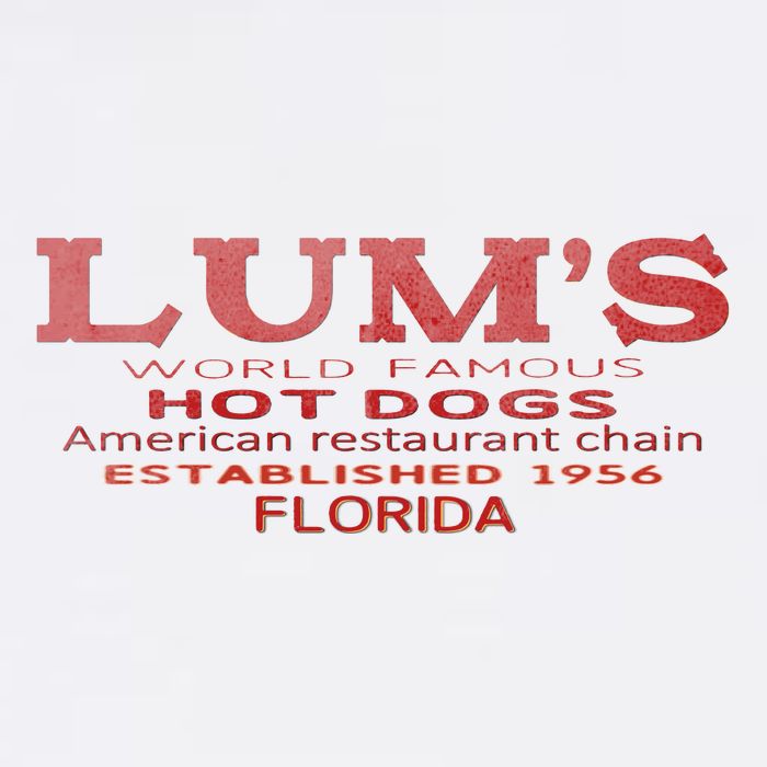 Lum Hot Dogs Florida 1956 Button