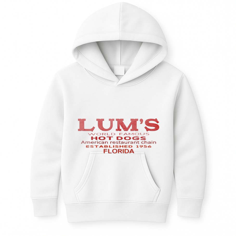 Lum Hot Dogs Florida 1956 Kids Hoodie