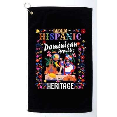 Latin Heritage Dominican Flag Idea Dominican Republic Platinum Collection Golf Towel