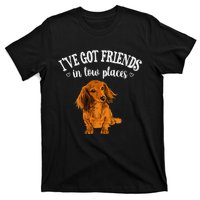 Long Haired Dachshund funny animal lovers T-Shirt