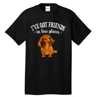 Long Haired Dachshund funny animal lovers Tall T-Shirt