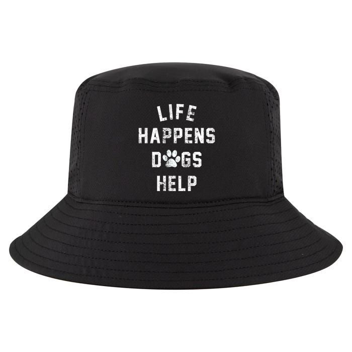 Life Happens Dogs Help Cool Comfort Performance Bucket Hat