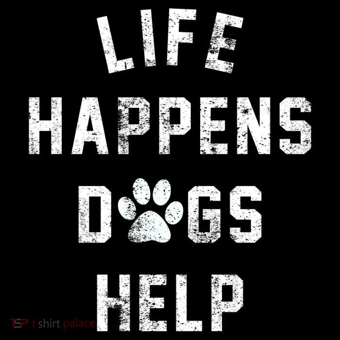 Life Happens Dogs Help 16 in Basic Backpack