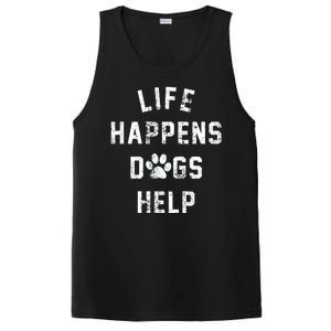 Life Happens Dogs Help PosiCharge Competitor Tank