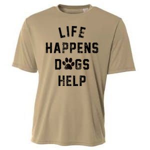 Life Happens Dogs Help Cooling Performance Crew T-Shirt