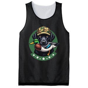 Labrador Hunting Dog With Duck Waterfowl AmericaS Duck Dog Mesh Reversible Basketball Jersey Tank