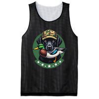 Labrador Hunting Dog With Duck Waterfowl AmericaS Duck Dog Mesh Reversible Basketball Jersey Tank