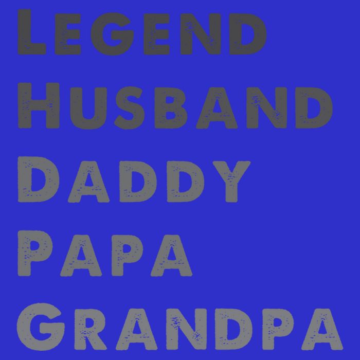Legend Husband Daddy Pappa Grandpa Fathers Day Gift 16 in Basic Backpack