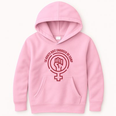 La Honte Doit Changer De Camp Feminist Gisele Pelicot Kids Hoodie
