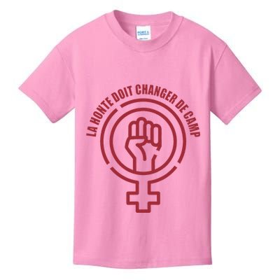 La Honte Doit Changer De Camp Feminist Gisele Pelicot Kids T-Shirt