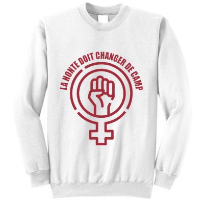 La Honte Doit Changer De Camp Feminist Gisele Pelicot Sweatshirt