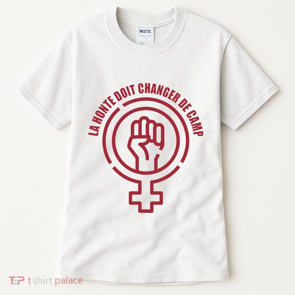 La Honte Doit Changer De Camp Feminist Gisele Pelicot Tall T-Shirt