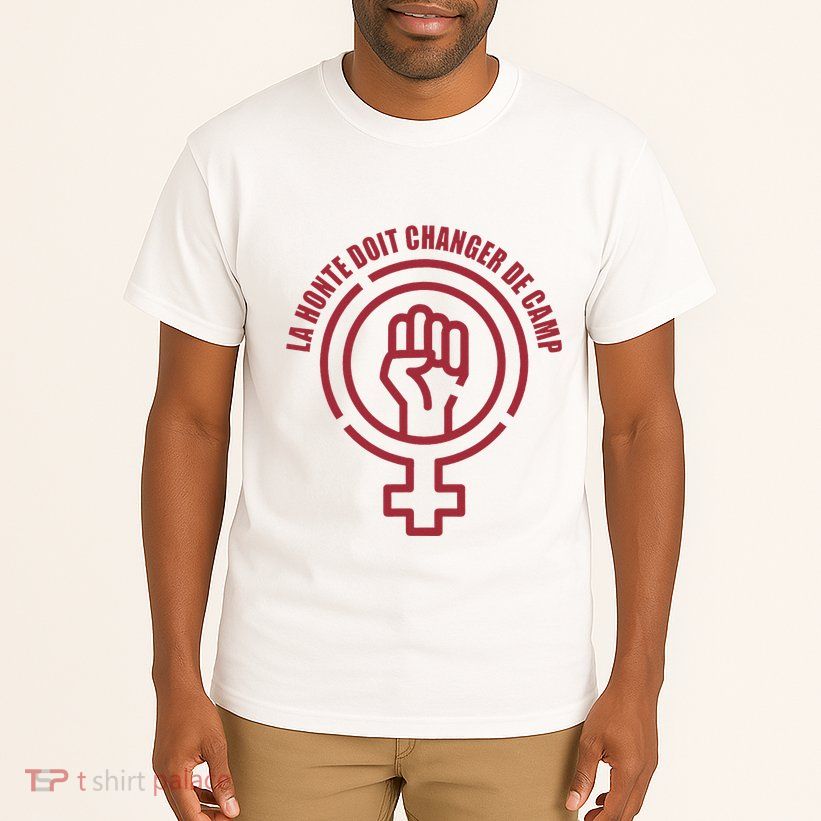 La Honte Doit Changer De Camp Feminist Gisele Pelicot Tall T-Shirt