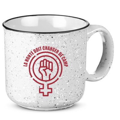 La Honte Doit Changer De Camp Feminist Gisele Pelicot 15oz Campfire Ceramic Mug