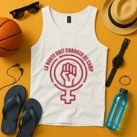 La Honte Doit Changer De Camp Feminist Gisele Pelicot Tank Top